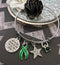 Green Ribbon Bracelet – Only in Darkness Can You See Stars - Rock Your Cause Jewelry