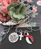 Red & White Ribbon - I Will Hold You Up When Your Strength Fails Necklace - Rock Your Cause Jewelry