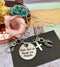 Gray (Grey) Ribbon Necklace - With God All Things Are Possible - Rock Your Cause Jewelry