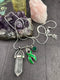 Green Ribbon Healing Quartz Crystal Necklace - Rock Your Cause Jewelry
