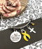 Yellow Ribbon She is Strong Charm Bracelet - Rock Your Cause Jewelry