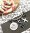 Dark Navy Blue Ribbon Charm Bracelet - She Is Strong - Rock Your Cause Jewelry