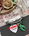 Green Ribbon Charm Bracelet - F*** Cancer - Rock Your Cause Jewelry