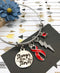 Red Ribbon Charm Bracelet - Stronger Than The Storm - Rock Your Cause Jewelry