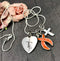 Orange Ribbon Faith Necklace - Rock Your Cause Jewelry
