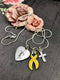 Yellow Ribbon Faith Necklace - Rock Your Cause Jewelry
