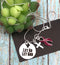 Burgundy Ribbon Necklace - Let Go Let God - Rock Your Cause Jewelry