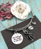 Black Ribbon Charm Bracelet - She Believed She Could So She Did - Rock Your Cause Jewelry
