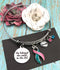 Pink & Teal (Previvor)  Ribbon Bracelet - She Believed She Could, So She Did - Rock Your Cause Jewelry