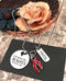 Red Ribbon Necklace - I Am With You Always - Matthew 28:20 - Rock Your Cause Jewelry