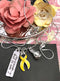 Yellow Ribbon Necklace - This is Tough, But So Am I - Rock Your Cause Jewelry