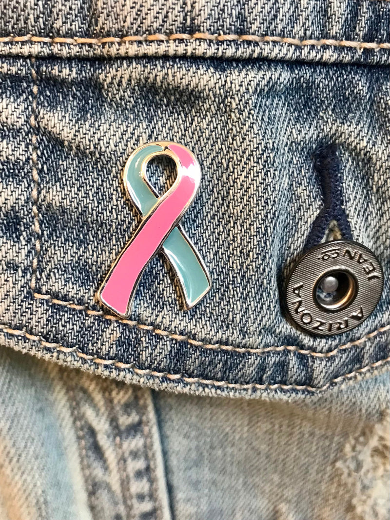 Light Up Pink Ribbons Pins For Breast Cancer Awareness