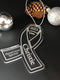 Personalized Awareness / Survivor Christmas Ornament or Keychain / Laser Engraved - Rock Your Cause Jewelry