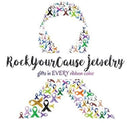Pick Your Ribbon Keychain - I am Strong / Boxing Glove Fighter - Rock Your Cause Jewelry