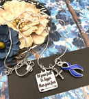 Pick Your Ribbon Necklace - Let Your Faith be Bigger than Your Fear - Rock Your Cause Jewelry