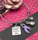 Pick Your Ribbon Bracelet - If God Gives Us Only What We Can Handle, He Must Think I'm A Badass - Rock Your Cause Jewelry