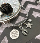 Pick Your Ribbon Bracelet - Only in Darkness Can You See the Stars - Rock Your Cause Jewelry