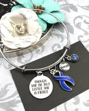 Pick Your Ribbon Bracelet - Though She Be But Little, She is Fierce - Rock Your Cause Jewelry