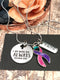 Pick Your Ribbon Necklace - I Am With You Always - Rock Your Cause Jewelry