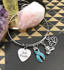 Pick Your Ribbon Bracelet - Just Breathe / Meditation - Rock Your Cause Jewelry