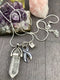 Pick Your Ribbon Necklace - Healing Clear Crystal Quartz Pendant - Rock Your Cause Jewelry