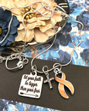 Pick Your Ribbon Necklace - Let Your Faith be Bigger than Your Fear - Rock Your Cause Jewelry